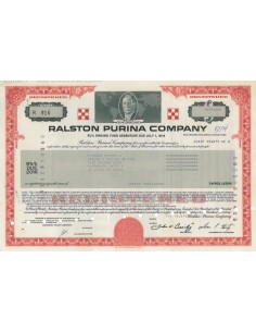 RALSTON PURINA COMPANY - 5000 DOLLARI - 1989