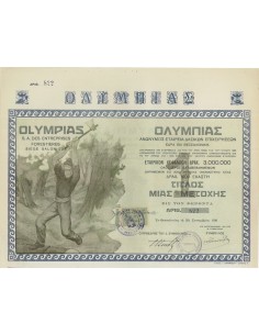 OLYMPIAS S.A. DES ENTREPRISES FORESTIERS 1 AZIONE 1935