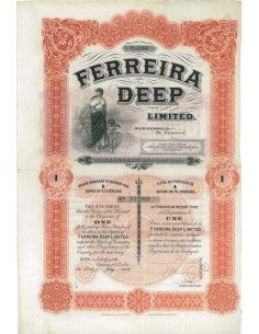 FERREIRA DEEP LIMITED - 1 AZIONE - 1912