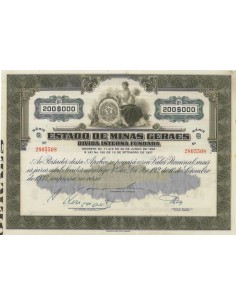 ESTADO DE MINAS GERAES - 200 BRL - 1937