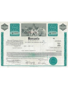 MONSANTO COMPANY - 100000 DOLLARI - 1977