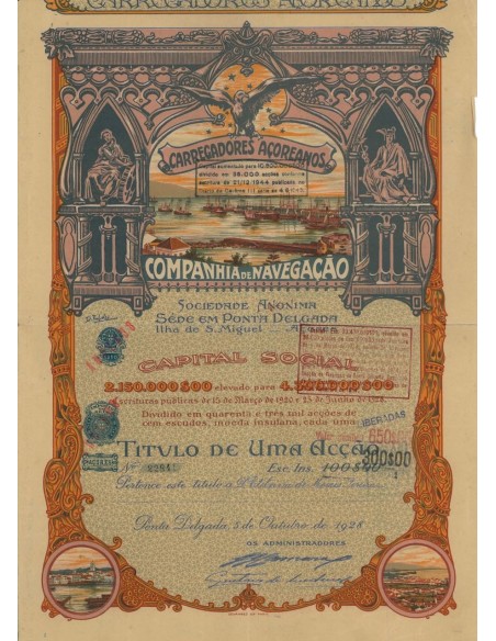 COMPANHIA DE NAVEGACAO - 1 AZIONE - 1928