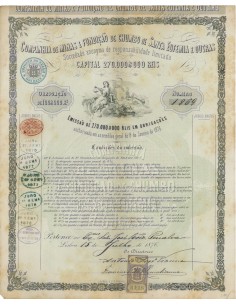 COMP. DE MINAS E F. DE CHUMBO DE SANTA EUFEMIA E OUTRAS 1 OBBB. 1876
