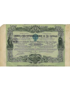 COMP. CAMINHOS DE FERRO PORTUGUEZES - 1 OBBLIG. 1907