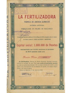 LA FERTILIZADORA - 1 AZIONE - 1913