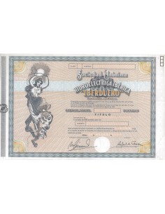 SOCIEDAD ANON. HIDROELECTRICA IBERICA IBERDUERO - 1 OBBL. 1901
