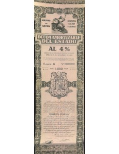 DEUDA AMOTIZABLE DEL ESTADO 4 POR CIENTO - 1949