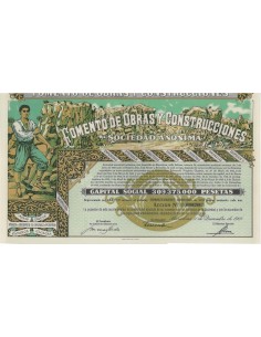 FOMENTO DE OBRAS Y CONSTRUCCIONES - 1 AZIONE - 1969