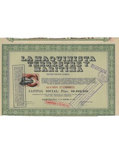 LA MAQUINUSTA TERRESTRE Y MARITIMA - 1 AZONE - 1946