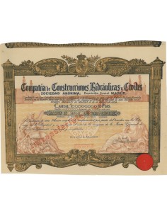 COMP. DE CONSTRUCCIONES HIDRAULICAS Y CIVILES 1 AZIONE 1934