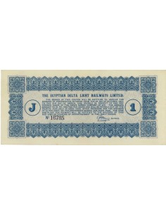 THE EGYPTIAN DELTA LIGHT RAILWAYS LTD - COUPON 1904
