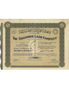 THE GHARBIEH LAND COMPANY - 1 AZIONE 1944
