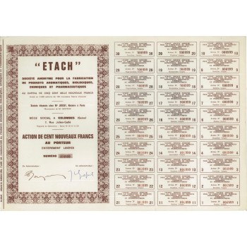 ETACH - 1 AZIONE - PARIGI