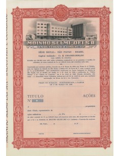 MOINHO SELMI-DEI S/A - AZIONI - 1950