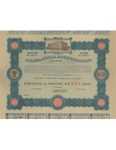 SOC. ANON. PASTIFICIO MODERNO - 1 AZIONE - 1920