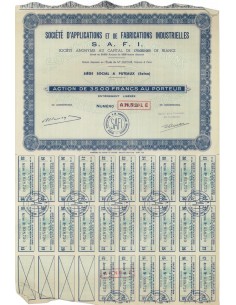 SOC. D'APPPLICATIONS ET DE FABRICATIONS INDUSTRIELLES