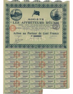 SOCIETE' LES AFFRETEURS REUNIS - 1 AZIONE - 1919