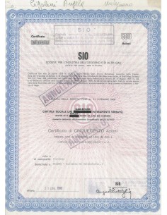 SIO 500 AZIONI MILANO 1960