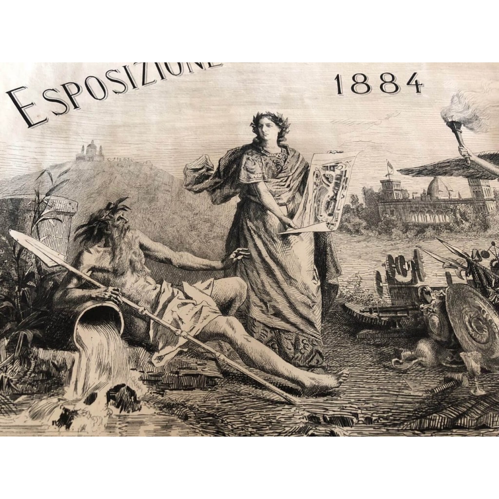 1884 - ESPOSIZIONE GENERALE ITALIANA IN TORINO...