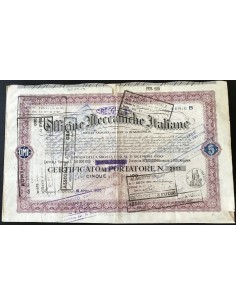 copy of REGGIANE OFF. MECC.ITALIANE - 10 AZIONI REGGIO...