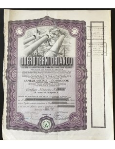 1940 - ODERO TERNI ORLANDO - TAGLIO VARIABILE - GENOVA