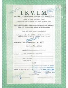 ISVIM - 100 AZIONI - TORINO 1974