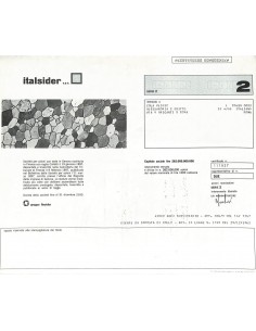 ITALSIDER - 2 AZIONI GENOVA 1897