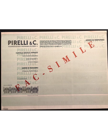 PIRELLI & C. - MILANO - 1983