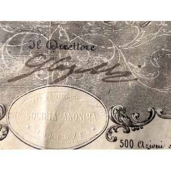 TELEGRAFO PANTOGRAFICO CASELLI S.A. - FIRENZE - 1857