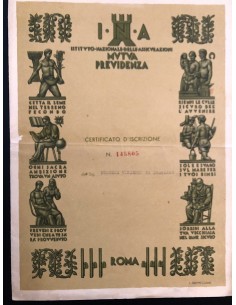 1943 ISTITUTO NAZIONALE DELLE ASSICURAZIONI MUTUA...