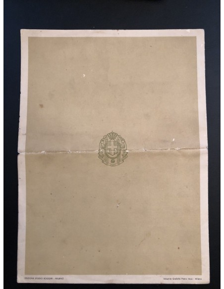 1943 ISTITUTO NAZIONALE DELLE ASSICURAZIONI MUTUA PREVIDENZA - ROMA