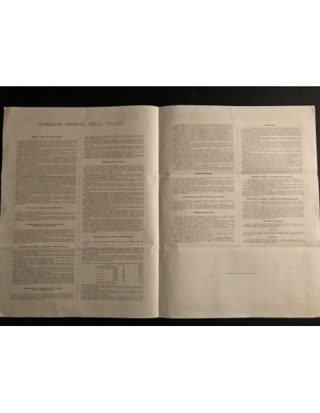 1903 - SOCIETA' ANONIMA ITALIANA DI ASSICURAZIONE CONTRO GLI INFORTUNI - REGGIO EMILIA