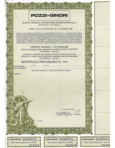 POZZI-GINORI CERTIFICATO PROVVISORIO VARIANTE 3 MILANO