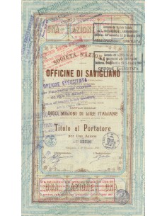 OFFICINE DI SAVIGLIANO 1 AZIONE 1917