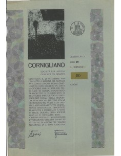 CORNIGLIANO - 50 AZIONI GENOVA 1959