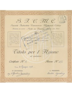 S.I.C.M.E. - 1 AZIONE VERONA 1928