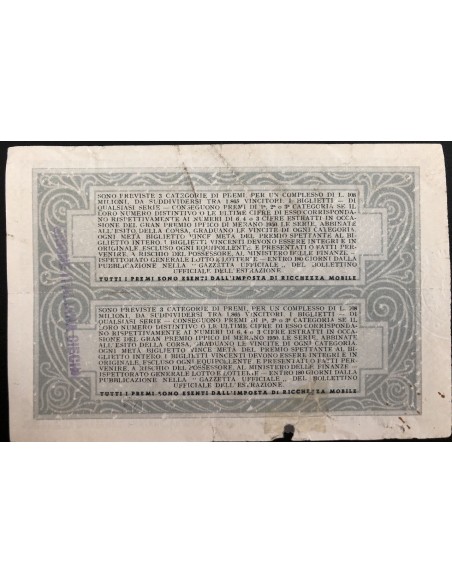 1947 TOTOCOR DI MERANO LIRE 200 SERIE 2-1 N: 081201