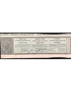 1886 PRESTITO A PREMI DELLA CROCE ROSSA ITALIANA...
