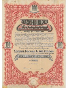 VENCHI-UNICA 100 AZIONI TORINO 1934