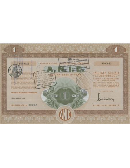A.N.I.C. - 1 AZIONE ROMA 1953