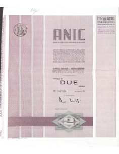 ANIC - 2 AZIONi MILANO 1967