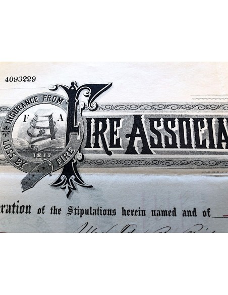 1910 - FIRE ASSOCIATION OF PHILADELPHIA
