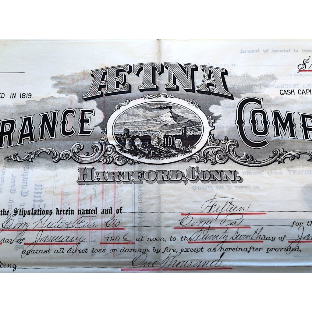 1906 - AETNA INSURANCE COMPANY