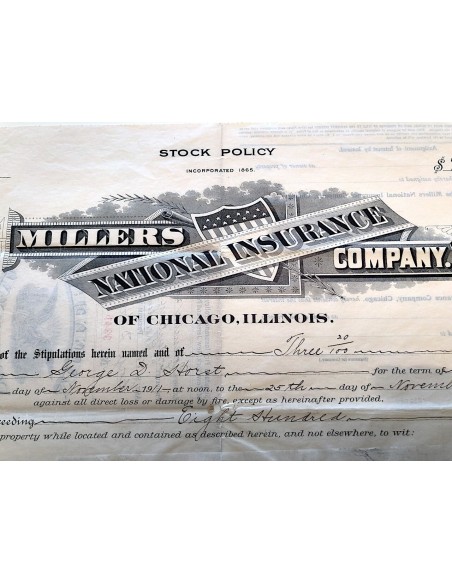 1911 - MILLERS NATIONAL INSURANCE COMPANY