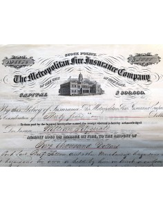 1857 - THE METROPOLITAN FIRE INSURANCE COMPANY 2