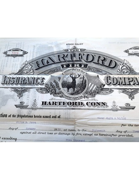 1910 - THE HARTFORD FIRE INSURANCE COMPANY