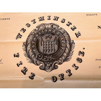 1877 - WESTMINSTER FIRE OFFICE