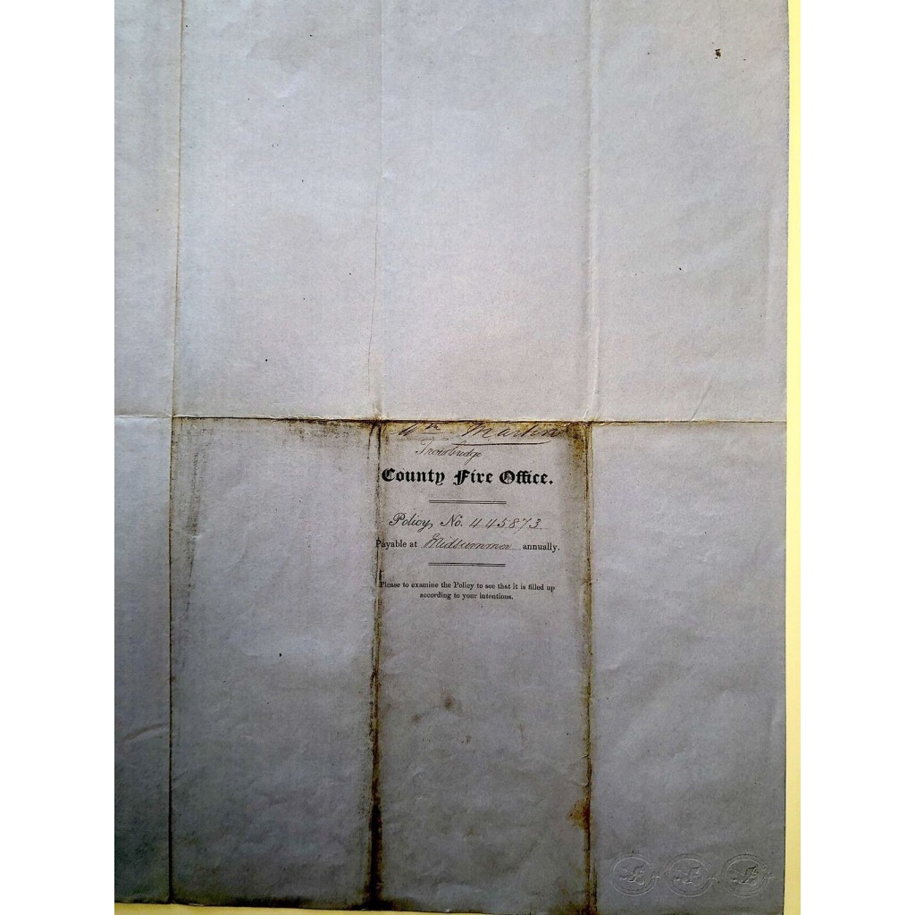 1864 - COUNTY FIRE OFFICE