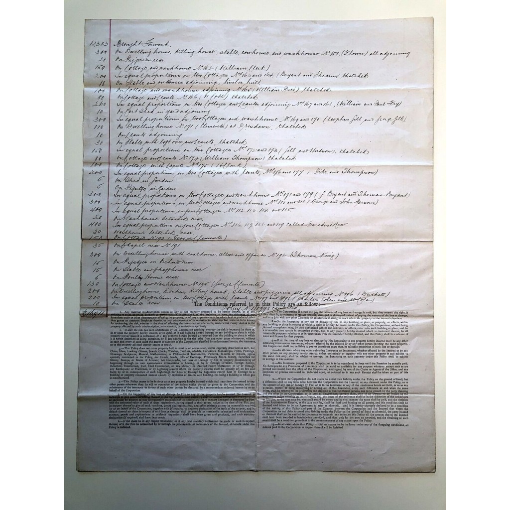 1888 - THE NATIONAL FIRE INSURANCE CORPORATION