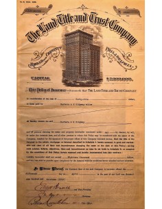 1913 - THE LAND TITLE AND TRUST COMPANY